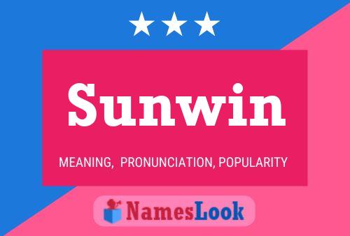 Sunwin 名字海报