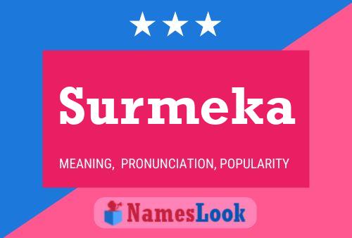 Surmeka 名字海报