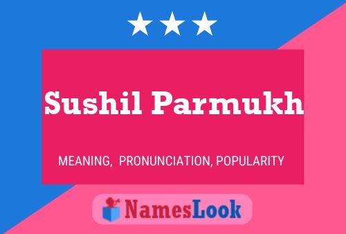 Sushil Parmukh 名字海报