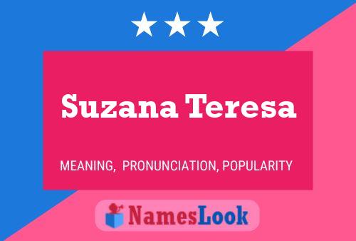 Suzana Teresa 名字海报