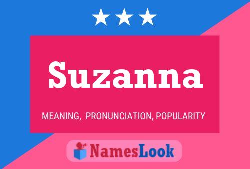 Suzanna 名字海报