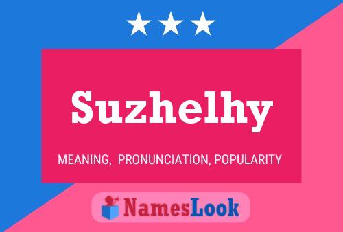 Suzhelhy 名字海报