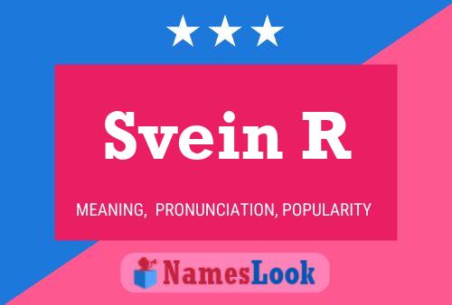 Svein R 名字海报