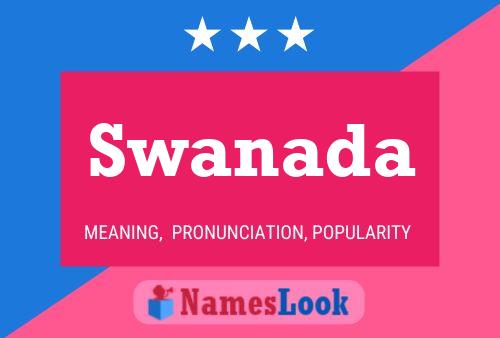 Swanada 名字海报