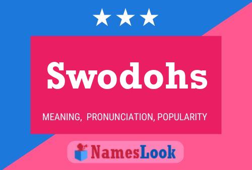 Swodohs 名字海报