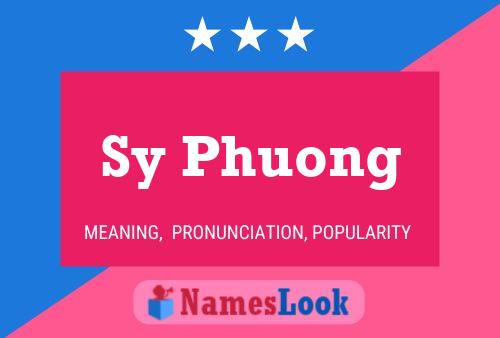 Sy Phuong 名字海报