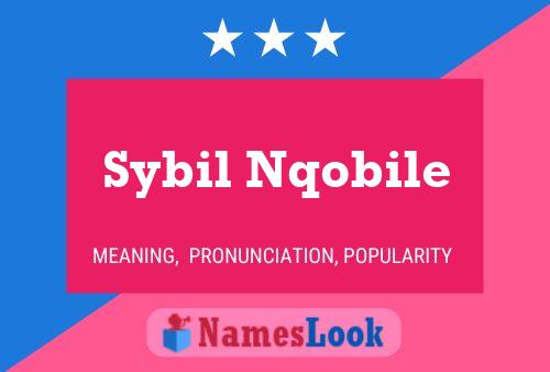 Sybil Nqobile 名字海报