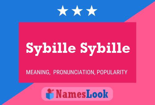 Sybille Sybille 名字海报