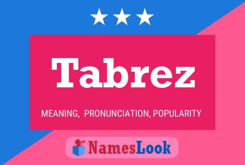 Tabrez 名字海报