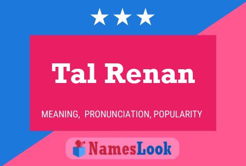 Tal Renan 名字海报