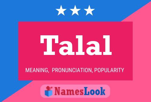 Talal 名字海报