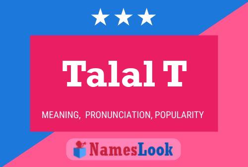 Talal T 名字海报