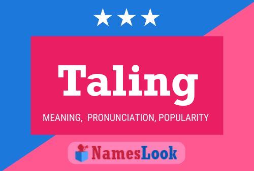 Taling 名字海报