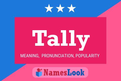 Tally 名字海报