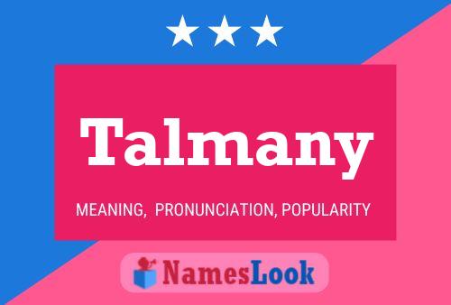 Talmany 名字海报