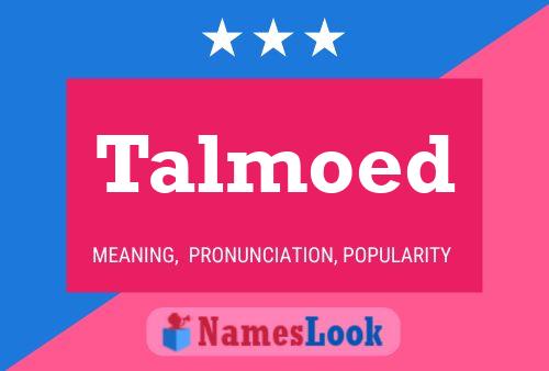 Talmoed 名字海报