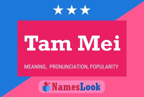 Tam Mei 名字海报