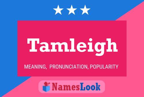 Tamleigh 名字海报