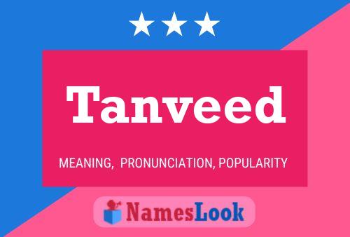 Tanveed 名字海报