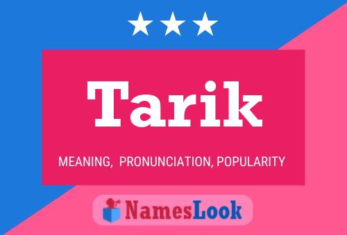 Tarik 名字海报