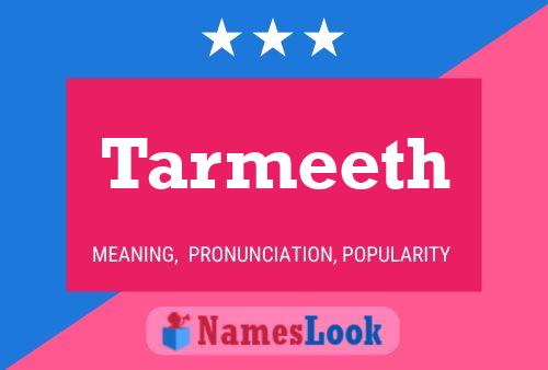 Tarmeeth 名字海报