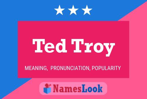 Ted Troy 名字海报