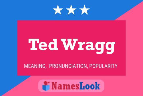 Ted Wragg 名字海报