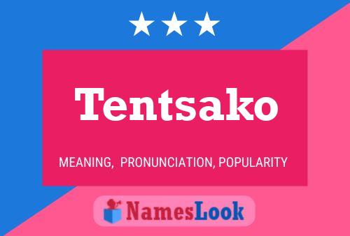 Tentsako 名字海报