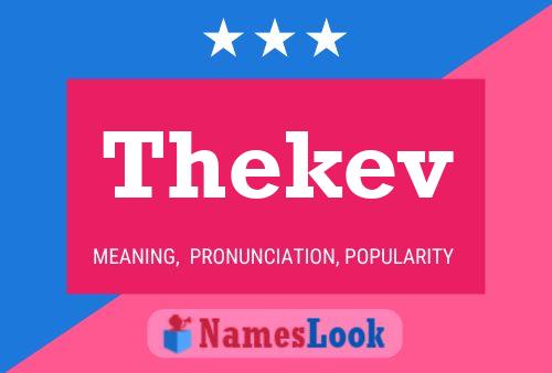 Thekev 名字海报