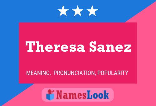 Theresa Sanez 名字海报