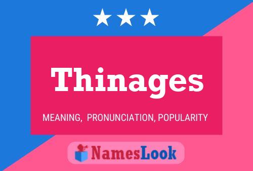 Thinages 名字海报