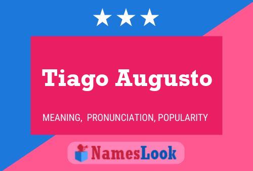 Tiago Augusto 名字海报