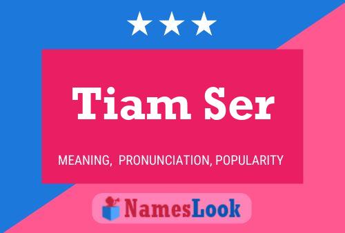 Tiam Ser 名字海报