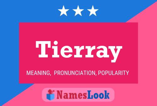 Tierray 名字海报