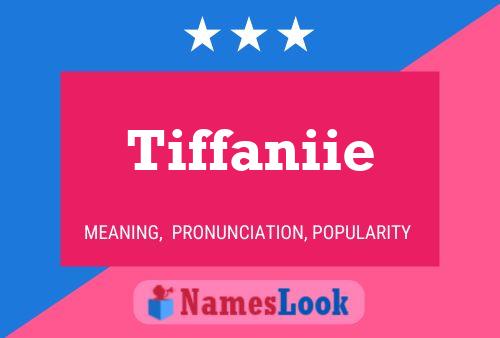 Tiffaniie 名字海报