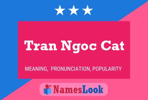 Tran Ngoc Cat 名字海报