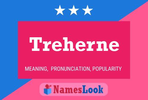 Treherne 名字海报