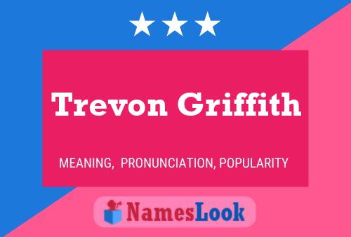 Trevon Griffith 名字海报