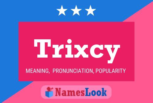 Trixcy 名字海报