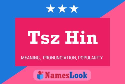 Tsz Hin 名字海报