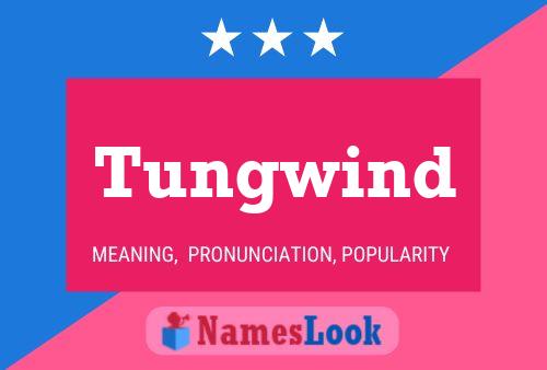 Tungwind 名字海报