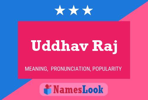 Uddhav Raj 名字海报