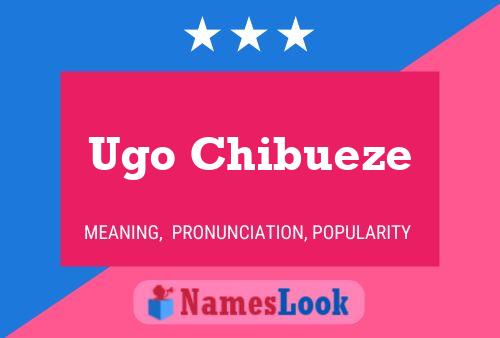 Ugo Chibueze 名字海报