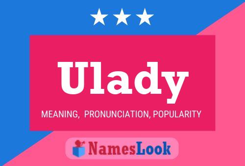 Ulady 名字海报