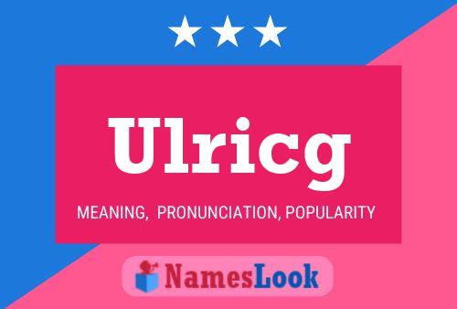 Ulricg 名字海报