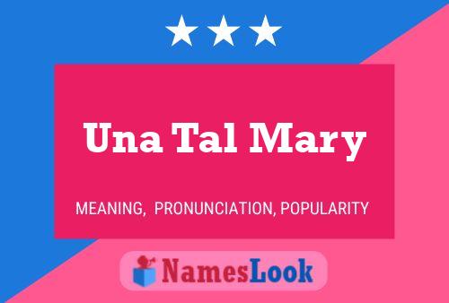 Una Tal Mary 名字海报