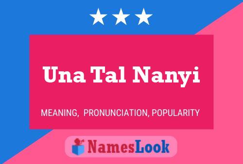 Una Tal Nanyi 名字海报