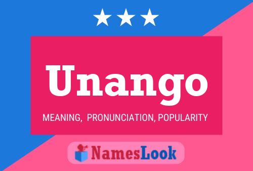 Unango 名字海报