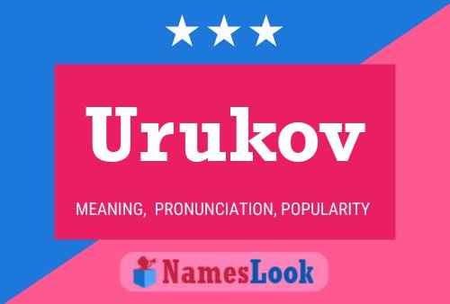 Urukov 名字海报