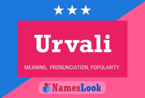 Urvali 名字海报